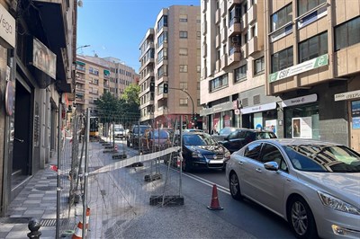 El avance de las obras de mejora de Hurtado de Mendoza y Plaza del Xúcar implica ajustes de tráfico